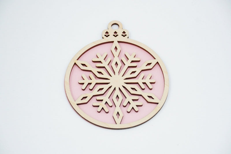 Christbaumschmuck "Schneeflocke" - RJC - Circle
