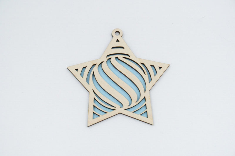Christbaumschmuck "Stern" - RJC - Circle