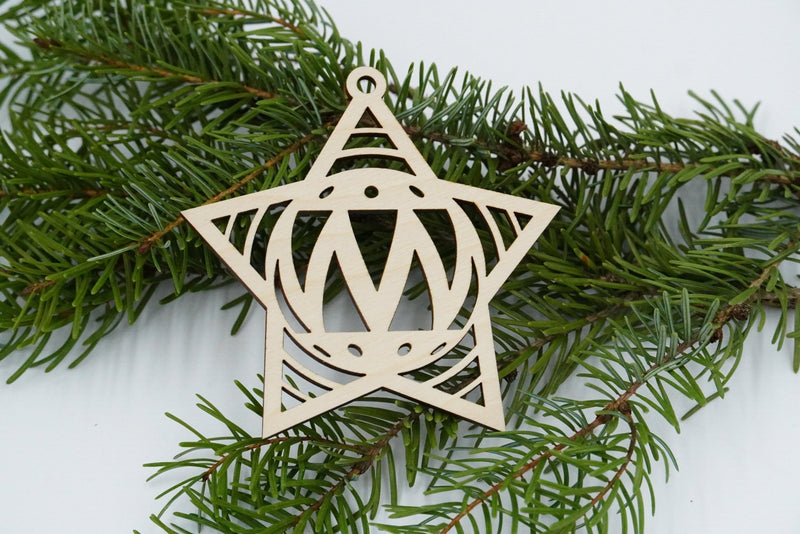 Christbaumschmuck "Stern" - RJC - Circle