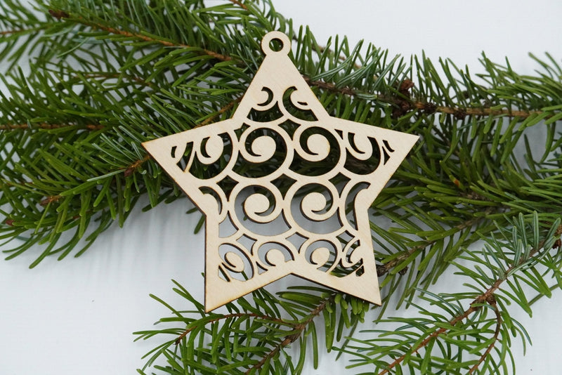 Christbaumschmuck "Stern" - RJC - Circle