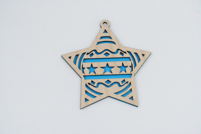 Christbaumschmuck "Stern" - RJC - Circle