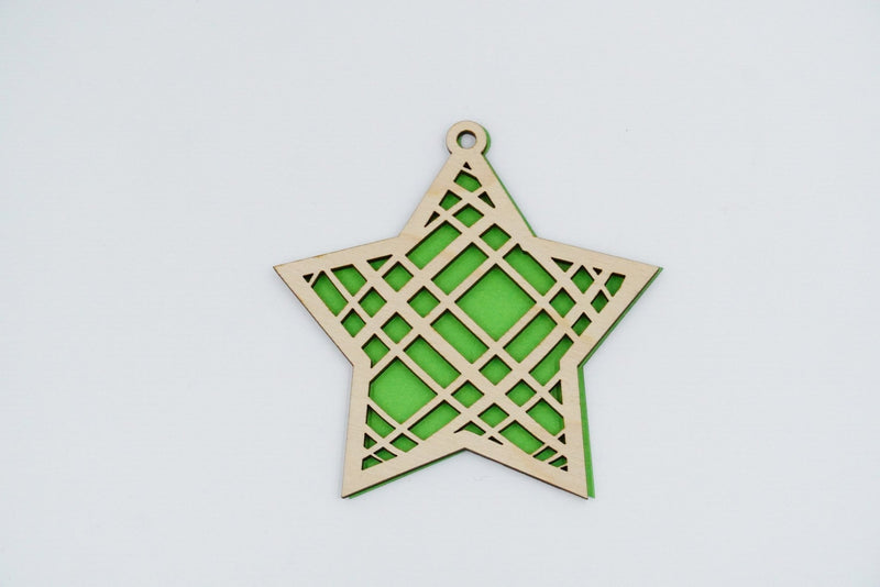 Christbaumschmuck "Stern" - RJC - Circle
