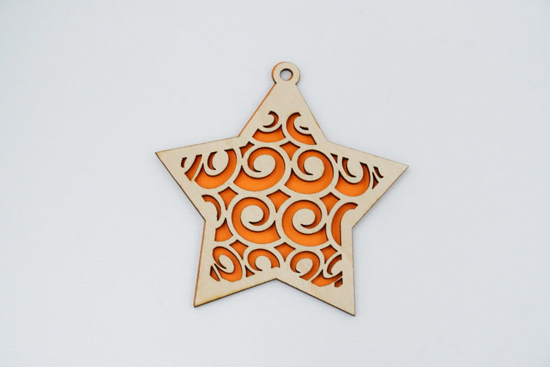 Christbaumschmuck "Stern" - RJC - Circle
