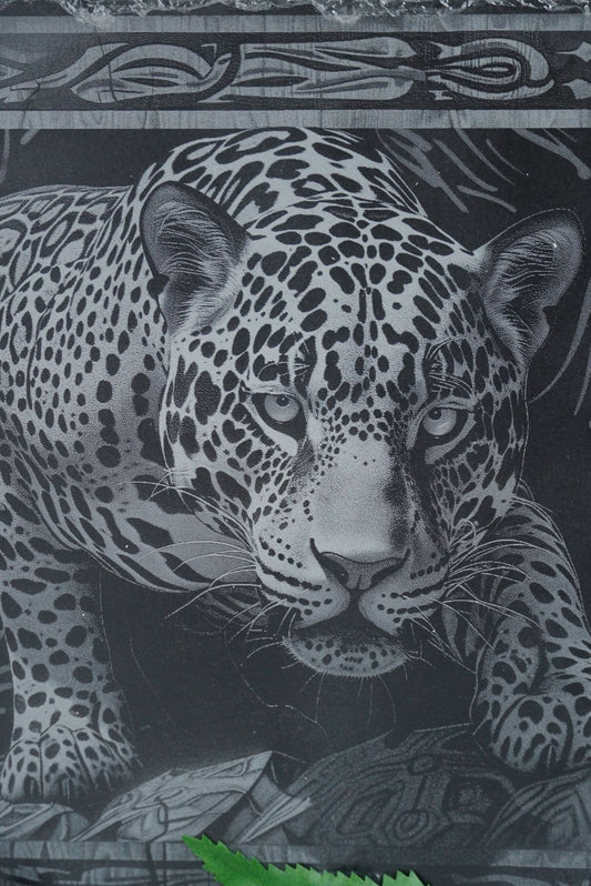 Tier Untersetzer "Jaguar" - personalisierbar - RJC - Circle