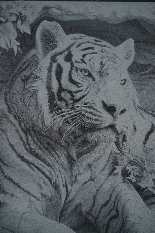 Tier Untersetzer "Tiger" - personalisierbar - RJC - Circle