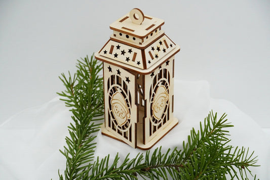 Weihnachtslaterne in fünf Designs - RJC - Circle