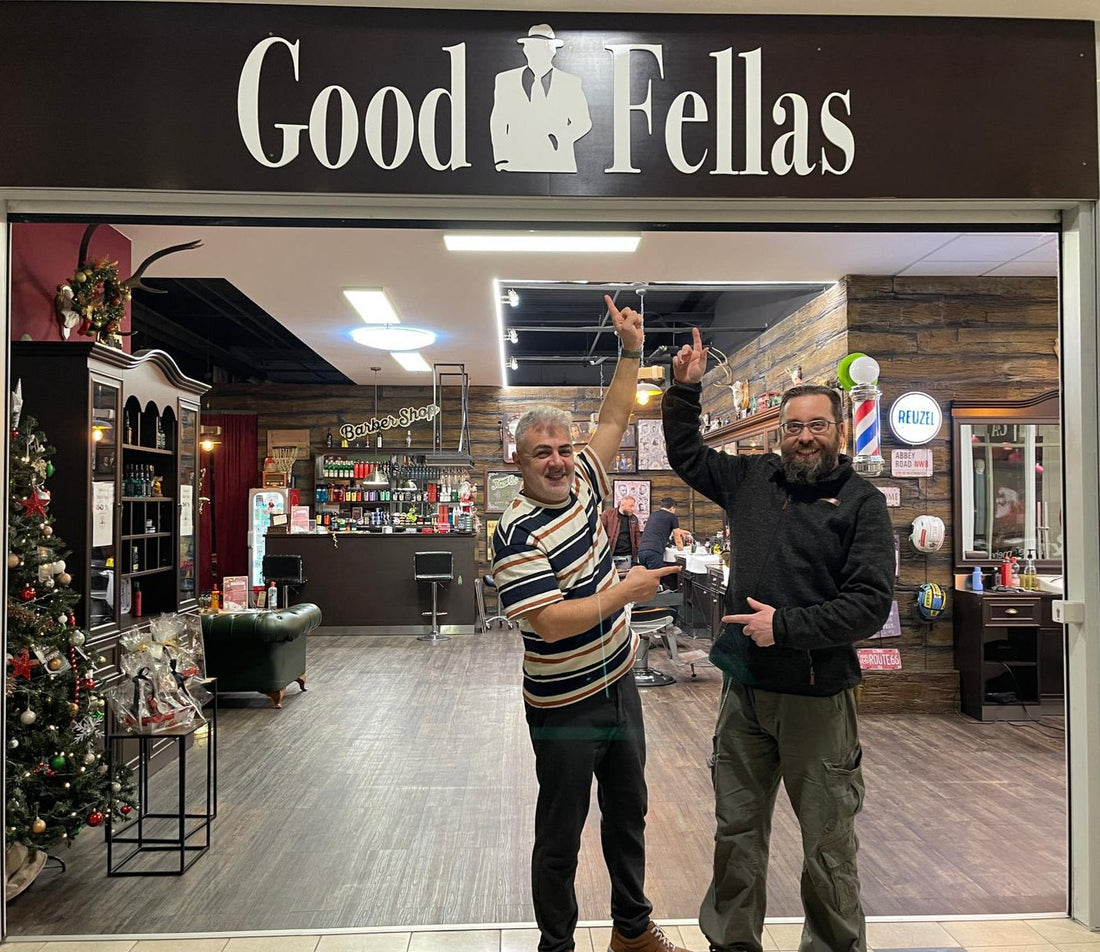 Barbershop Goodfellas Firmenschild