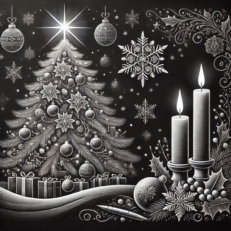 Schiefer Weihnachten