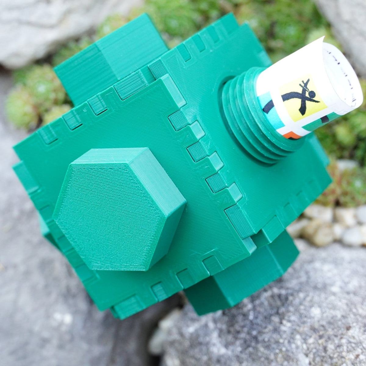 3D Druck "Würfel" Geocaching - RJC - Circle