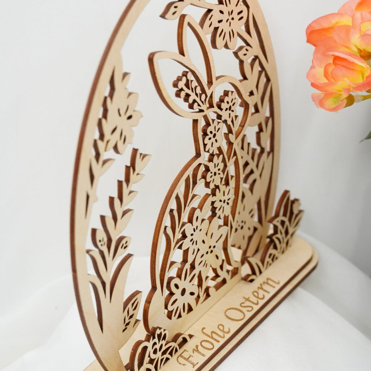 Aufsteller Osterhase, mehrschichtig 3D Effekt - RJC - Circle