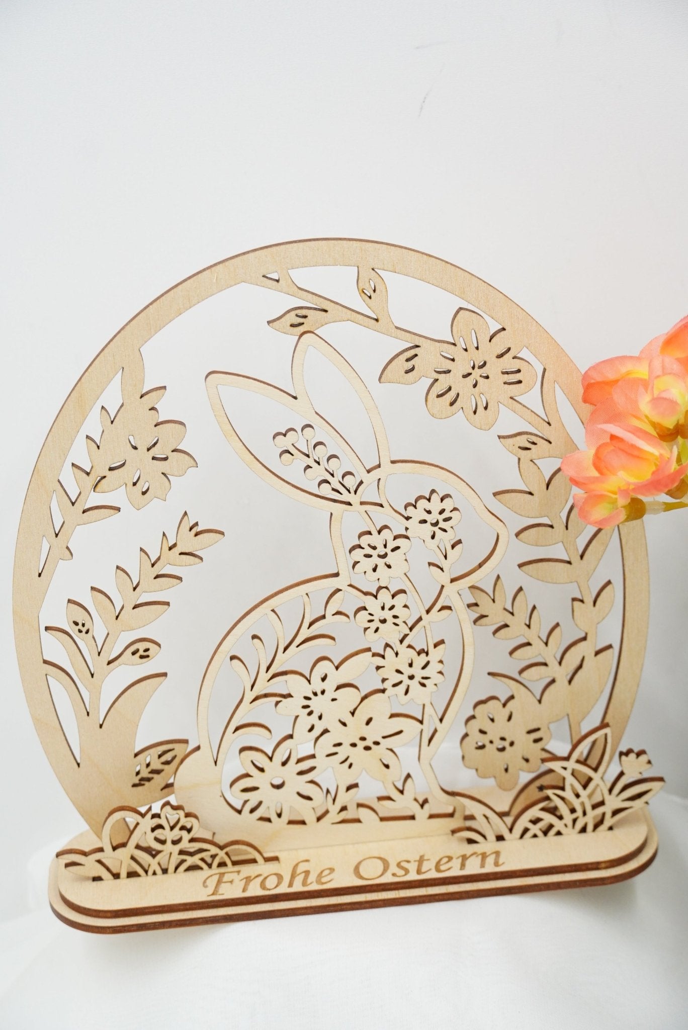 Aufsteller Osterhase, mehrschichtig 3D Effekt - RJC - Circle