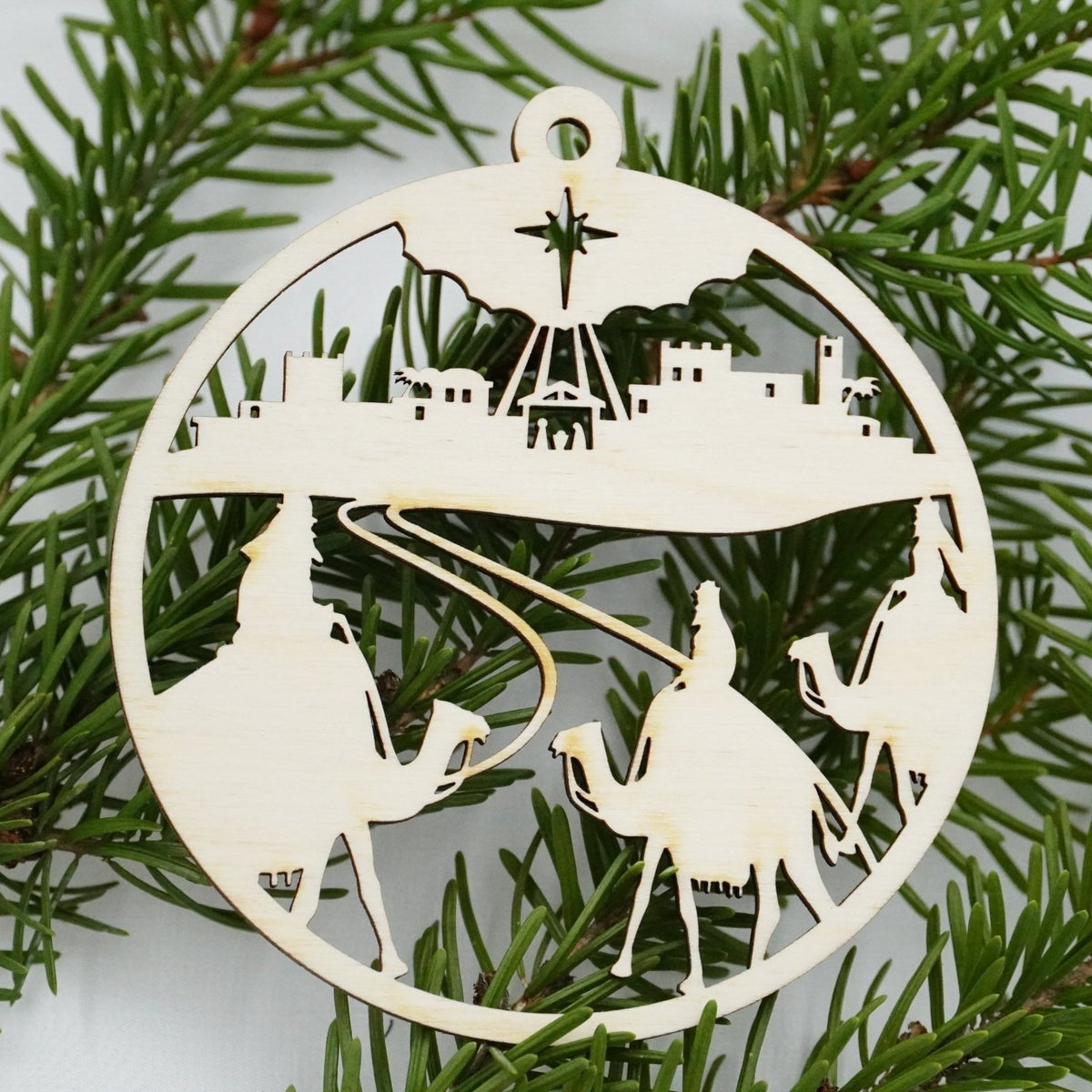 Christbaumschmuck "Geburt Jesus" - RJC - Circle