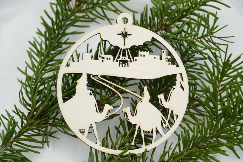 Christbaumschmuck "Geburt Jesus" - RJC - Circle