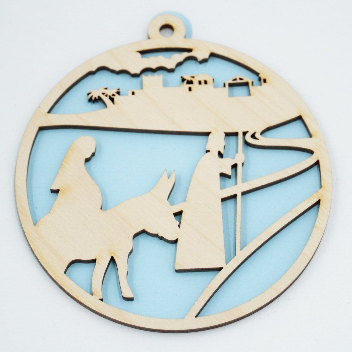 Christbaumschmuck "Geburt Jesus" - RJC - Circle