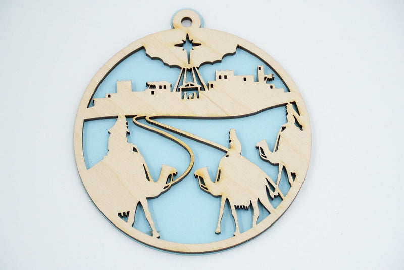 Christbaumschmuck "Geburt Jesus" - RJC - Circle