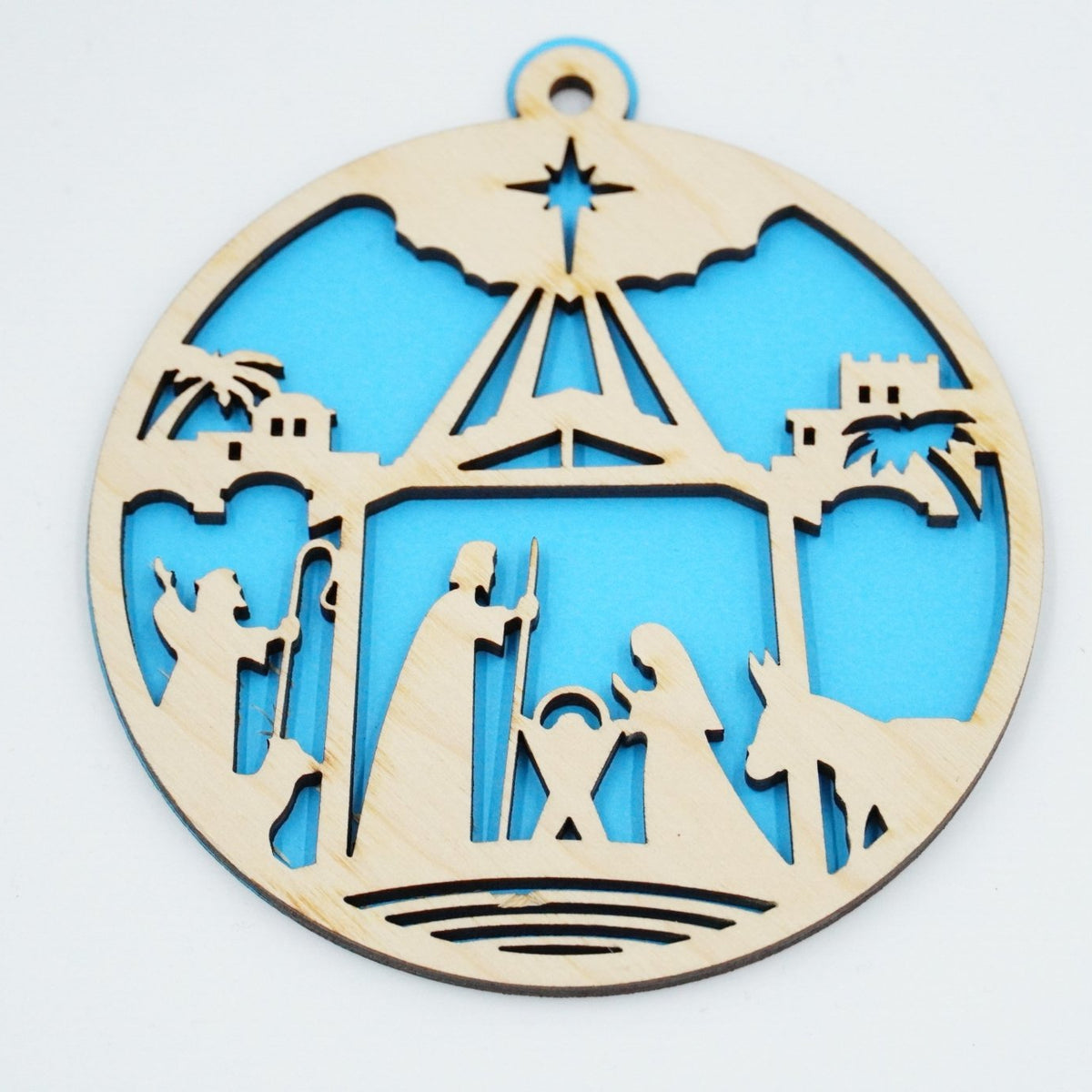 Christbaumschmuck "Geburt Jesus" - RJC - Circle