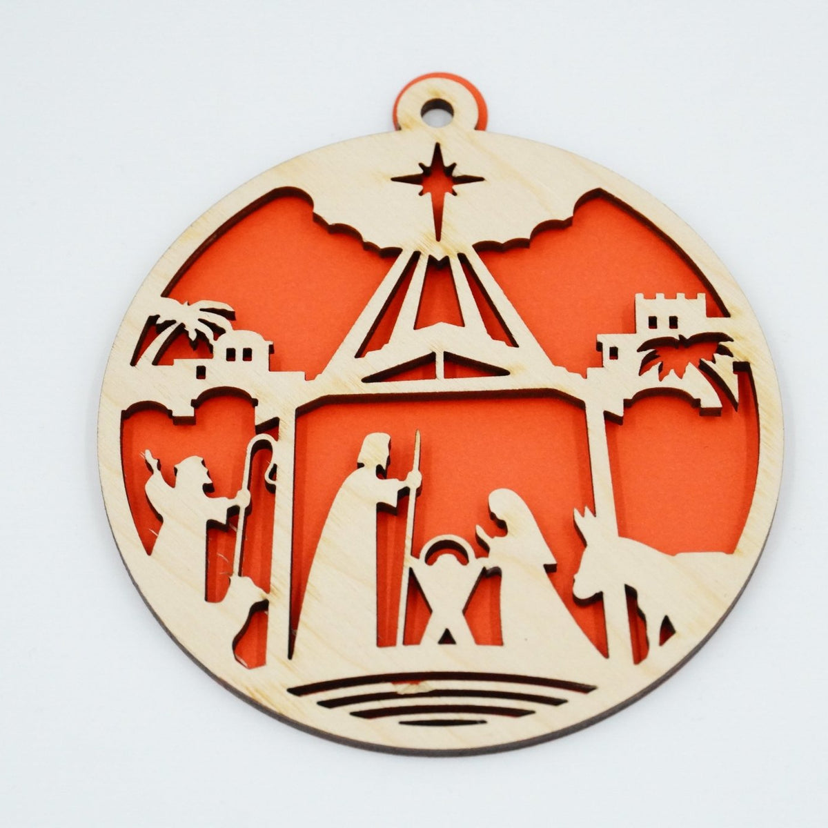Christbaumschmuck "Geburt Jesus" - RJC - Circle
