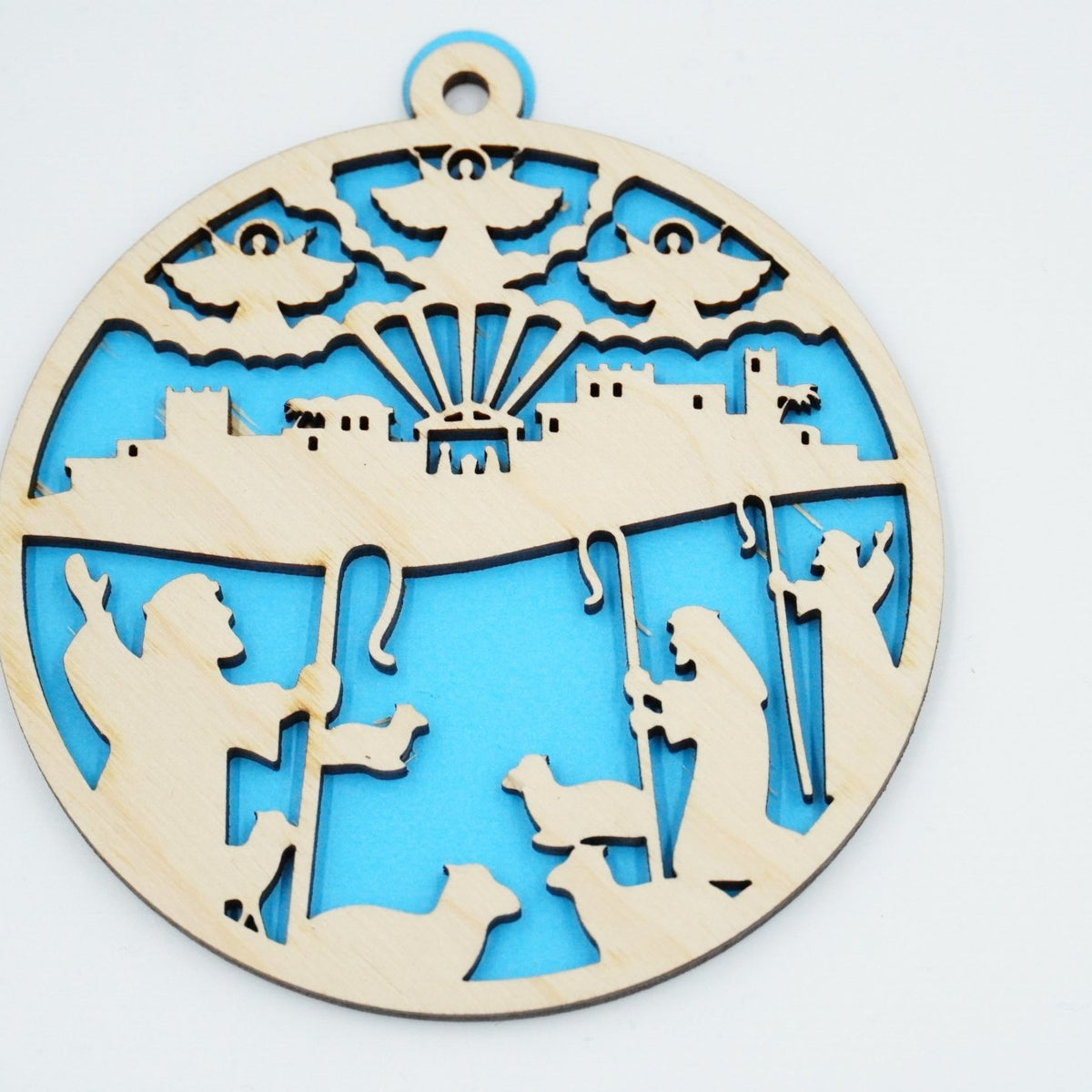 Christbaumschmuck "Geburt Jesus" - RJC - Circle