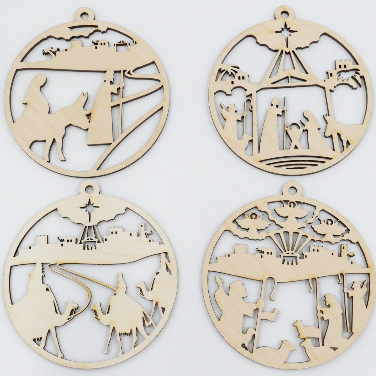 Christbaumschmuck "Geburt Jesus" - RJC - Circle