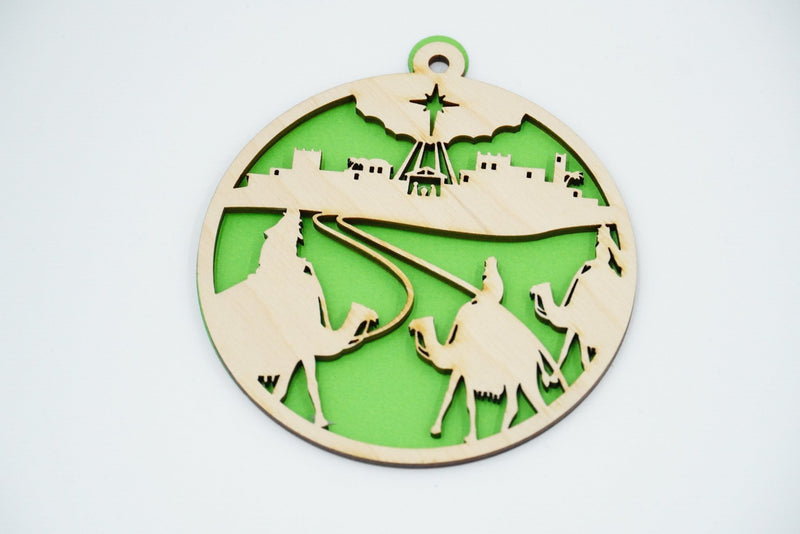 Christbaumschmuck "Geburt Jesus" - RJC - Circle