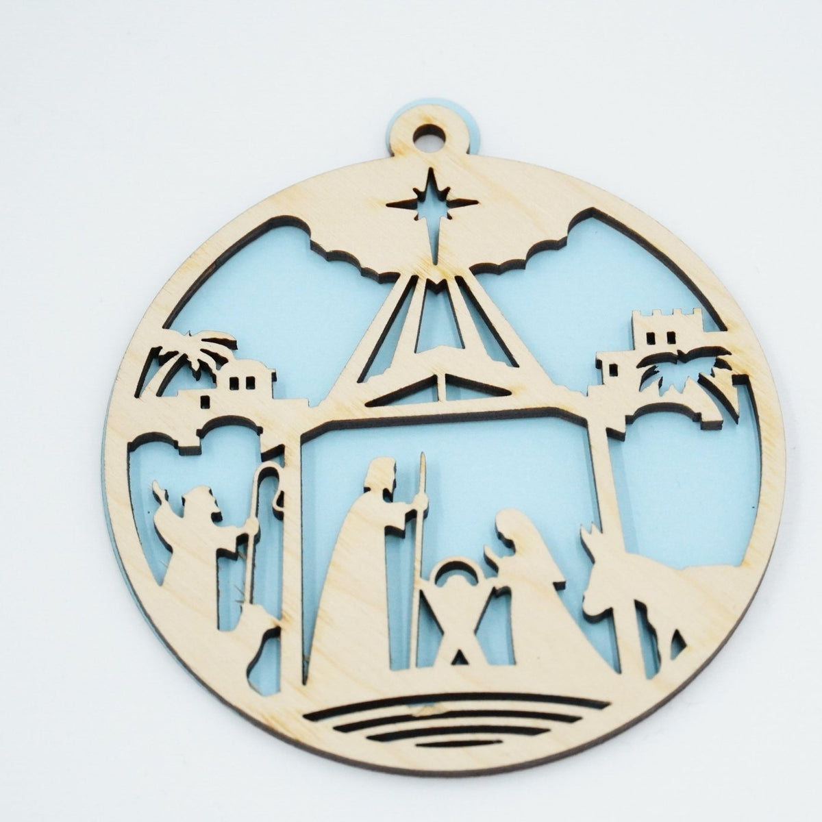 Christbaumschmuck "Geburt Jesus" - RJC - Circle