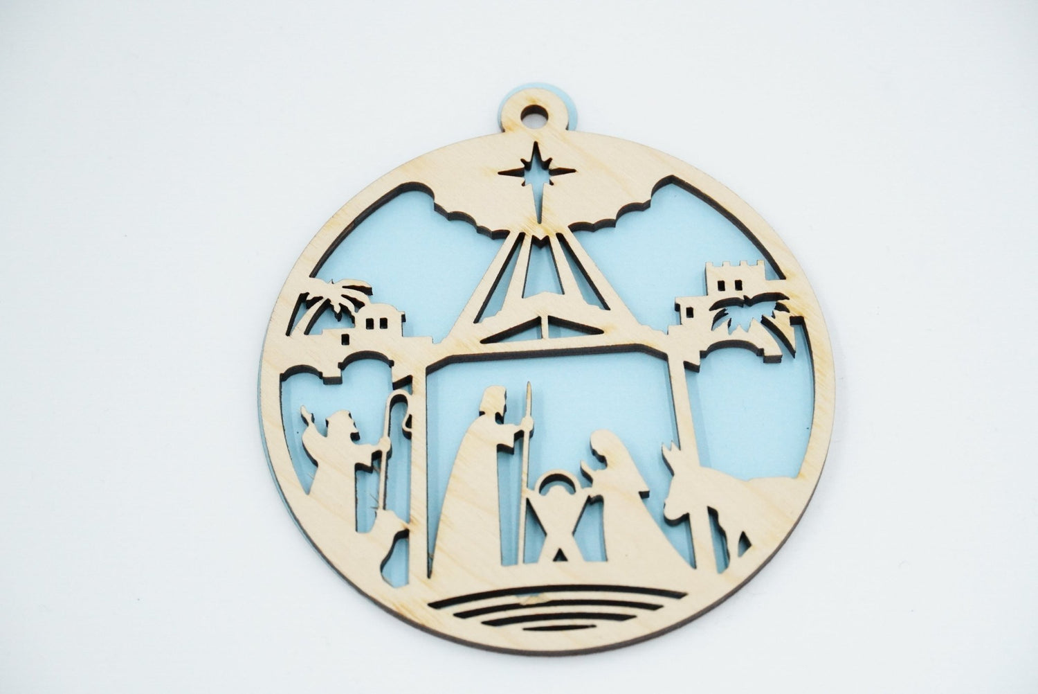 Christbaumschmuck "Geburt Jesus" - RJC - Circle