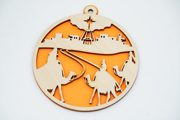 Christbaumschmuck "Geburt Jesus" - RJC - Circle
