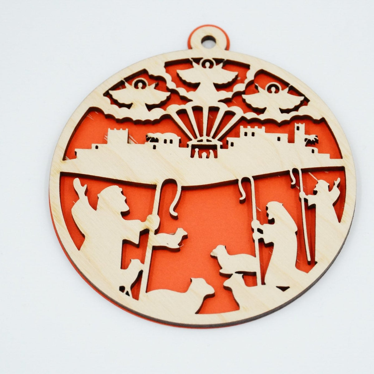 Christbaumschmuck "Geburt Jesus" - RJC - Circle