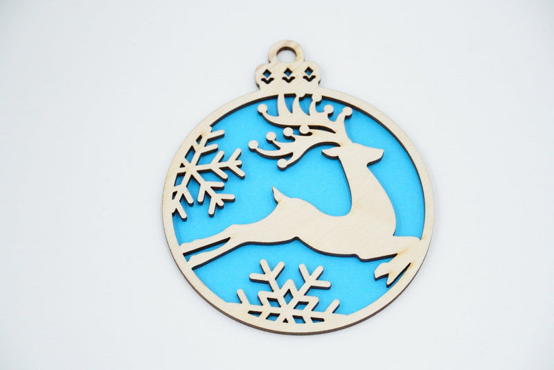 Christbaumschmuck "Rentier" - RJC - Circle