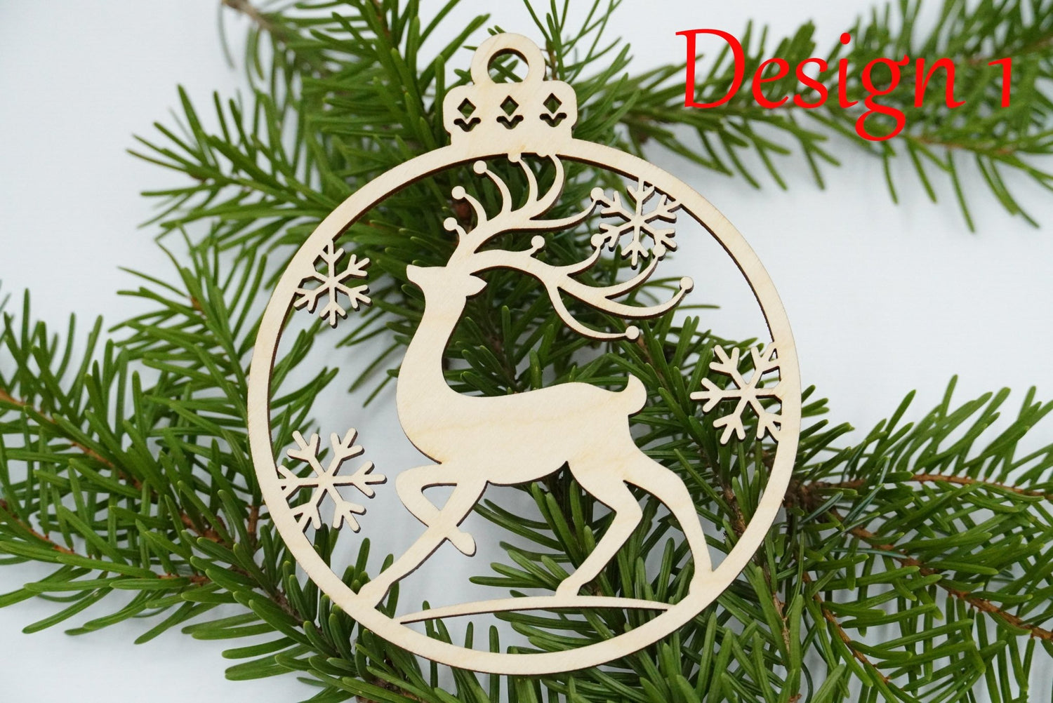 Christbaumschmuck "Rentier" - RJC - Circle