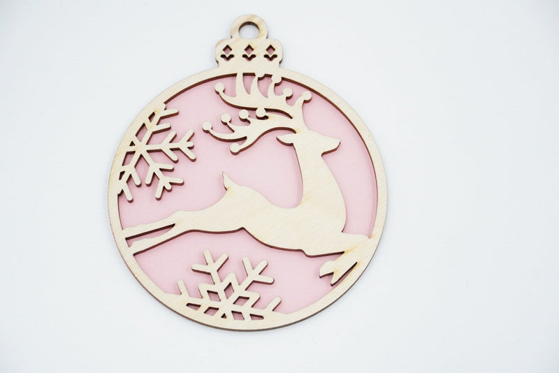 Christbaumschmuck "Rentier" - RJC - Circle