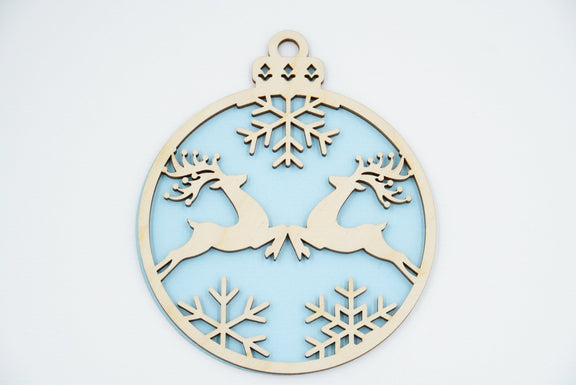 Christbaumschmuck "Rentier" - RJC - Circle
