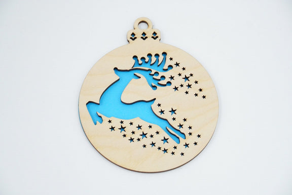 Christbaumschmuck "Rentier" - RJC - Circle