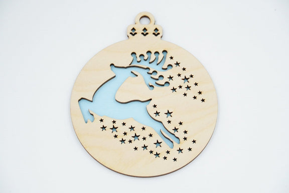 Christbaumschmuck "Rentier" - RJC - Circle
