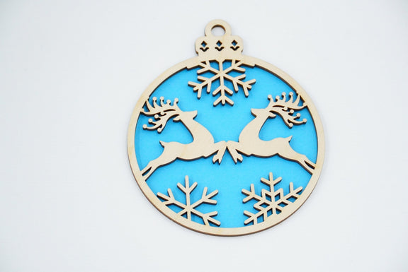 Christbaumschmuck "Rentier" - RJC - Circle