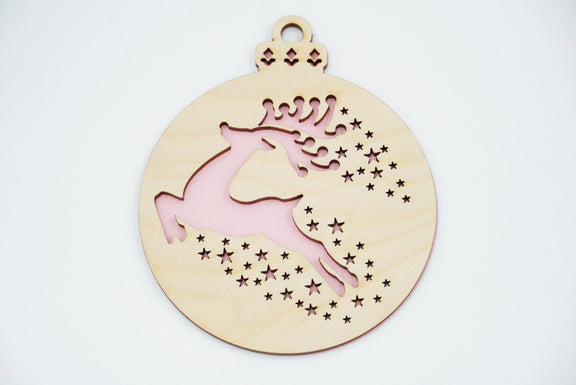 Christbaumschmuck "Rentier" - RJC - Circle