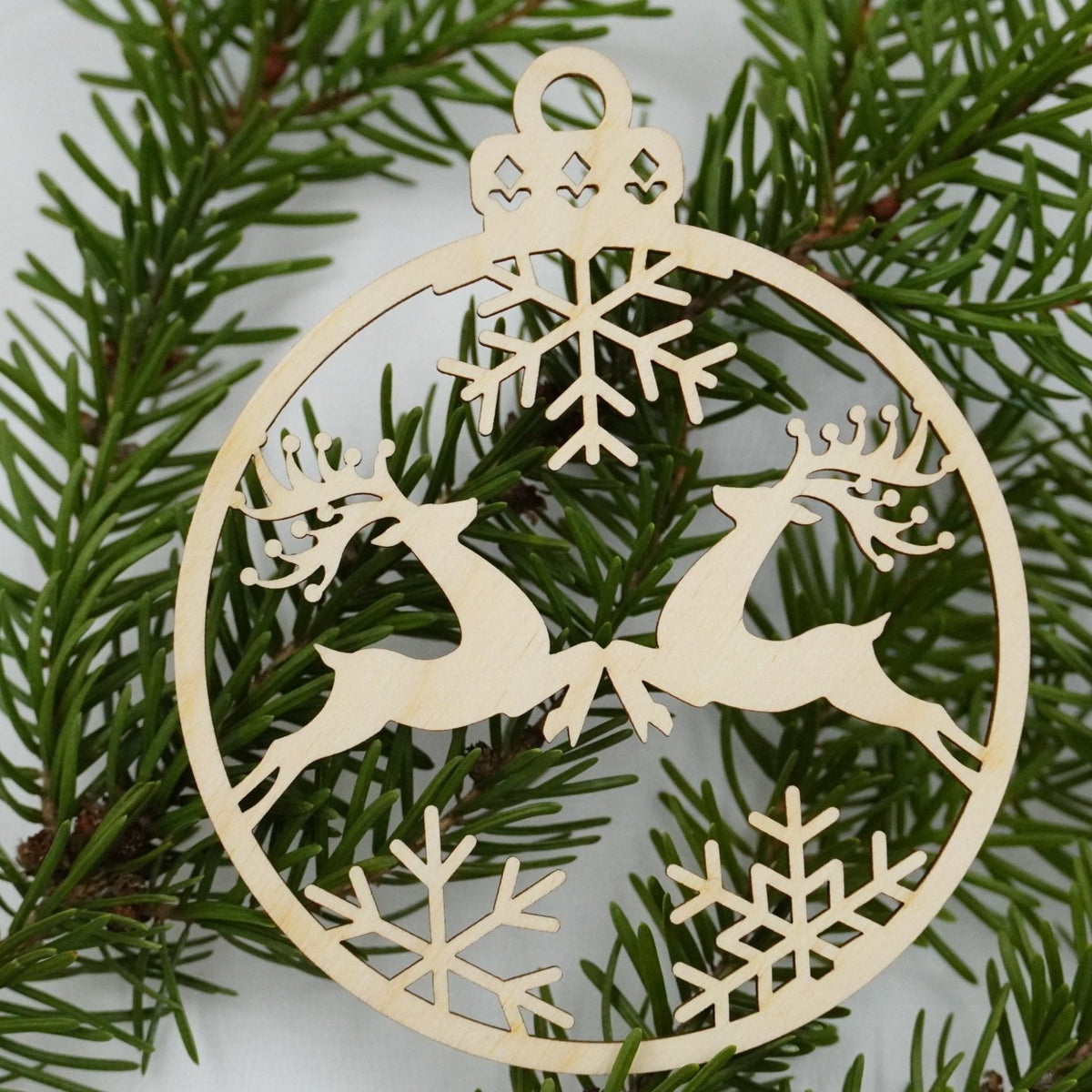 Christbaumschmuck "Rentier" - RJC - Circle