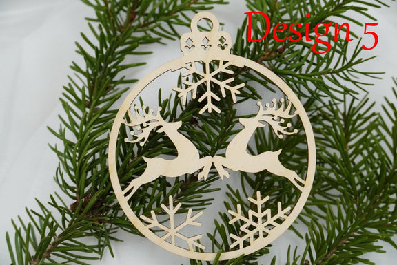 Christbaumschmuck "Rentier" - RJC - Circle