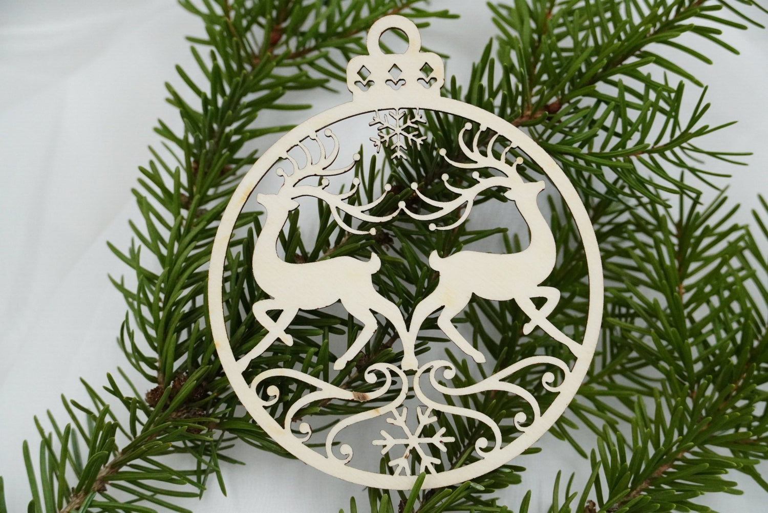 Christbaumschmuck "Rentier" - RJC - Circle