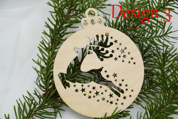 Christbaumschmuck "Rentier" - RJC - Circle