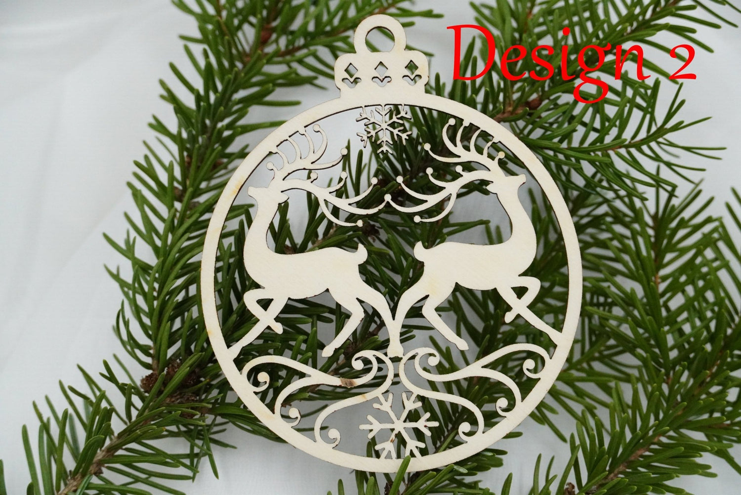 Christbaumschmuck "Rentier" - RJC - Circle