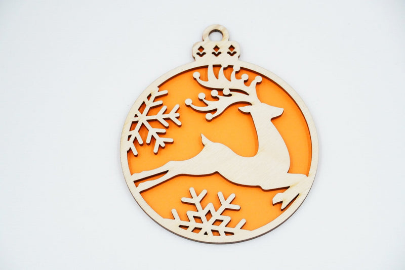Christbaumschmuck "Rentier" - RJC - Circle