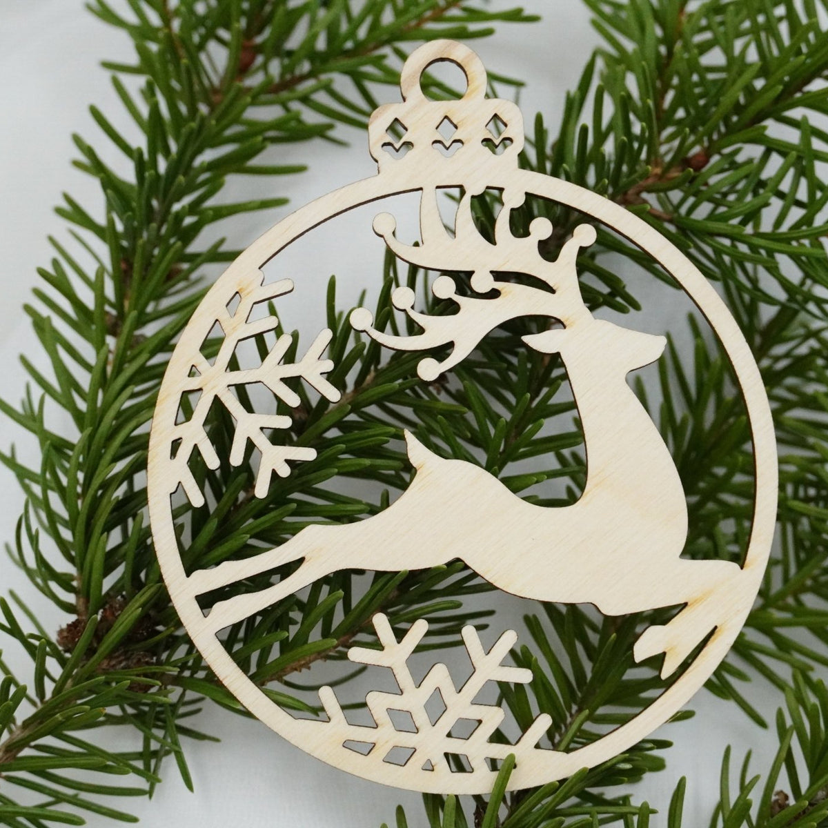 Christbaumschmuck "Rentier" - RJC - Circle