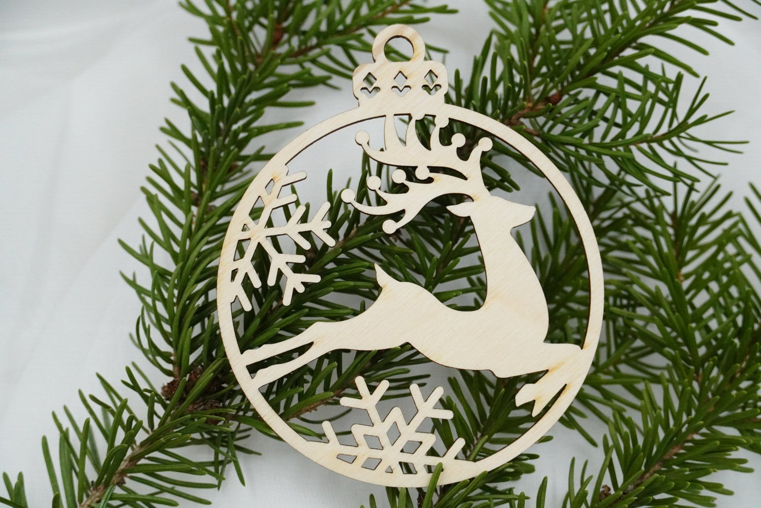 Christbaumschmuck "Rentier" - RJC - Circle