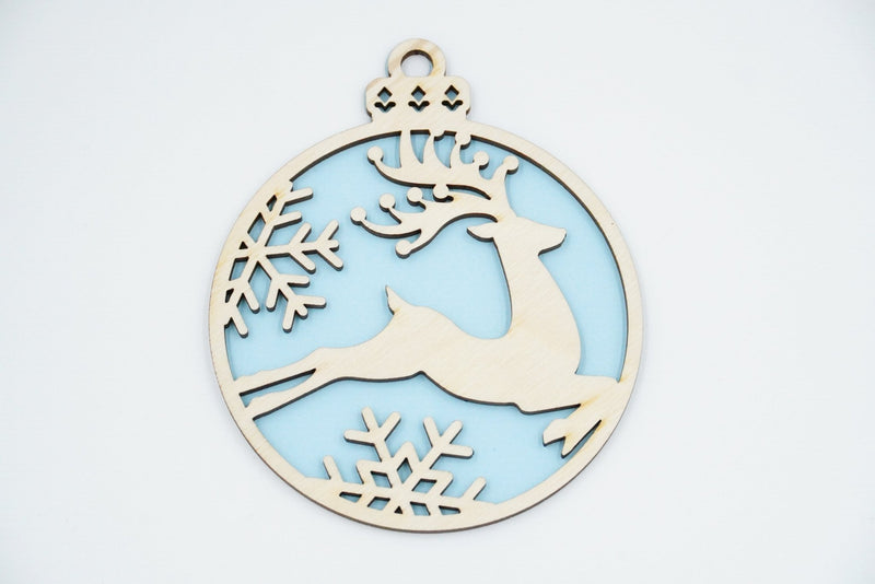 Christbaumschmuck "Rentier" - RJC - Circle