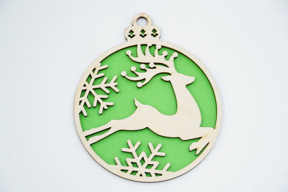Christbaumschmuck "Rentier" - RJC - Circle
