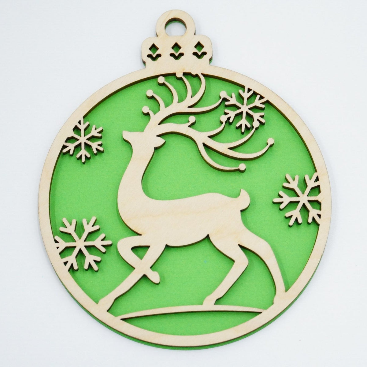 Christbaumschmuck "Rentier" - RJC - Circle