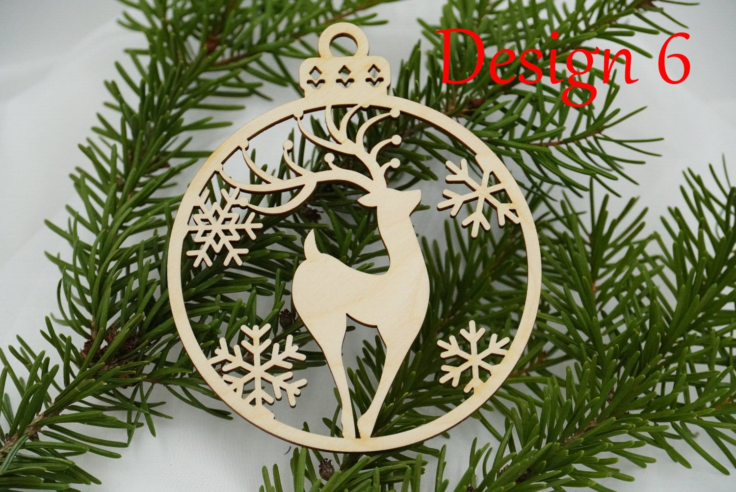 Christbaumschmuck "Rentier" - RJC - Circle