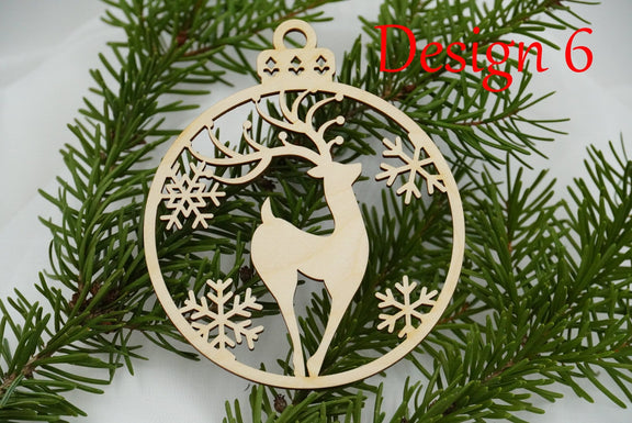 Christbaumschmuck "Rentier" - RJC - Circle