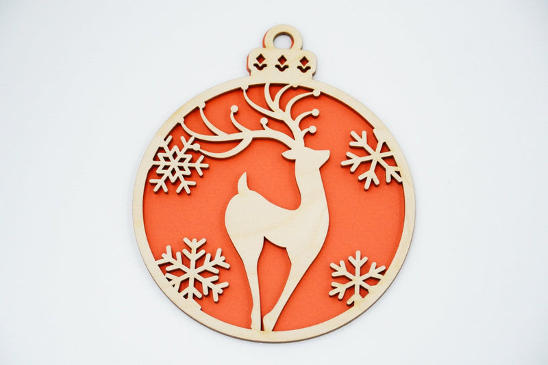 Christbaumschmuck "Rentier" - RJC - Circle